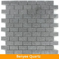 Artificial grey quartz tile, sparkle quartz mosaic tile